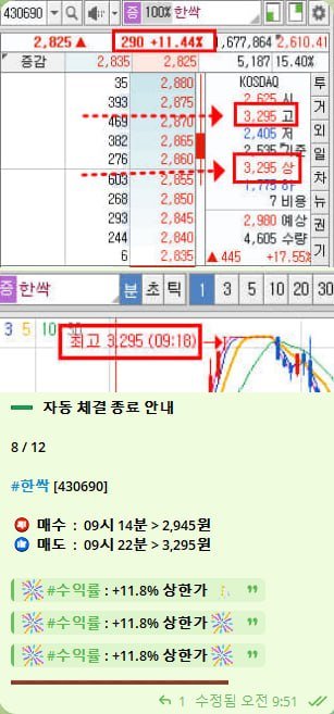 자동체결 사인
