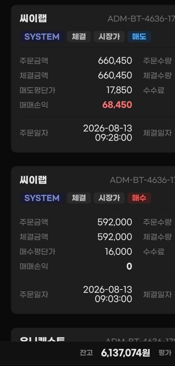 수익 내역